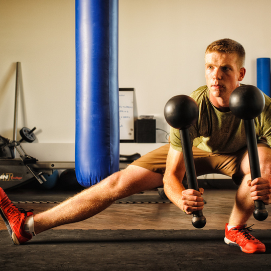 Thick Handle Grip Clubs Set