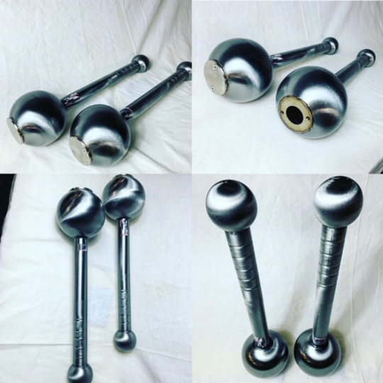 Thick Handle Grip Clubs Set