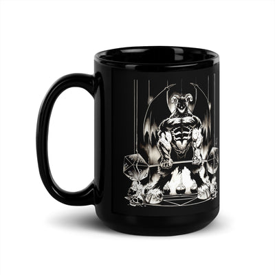 Demonic D20 Deadlift Coffee Mug