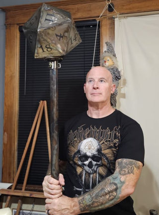 Majestic Metal Mace D20 10"