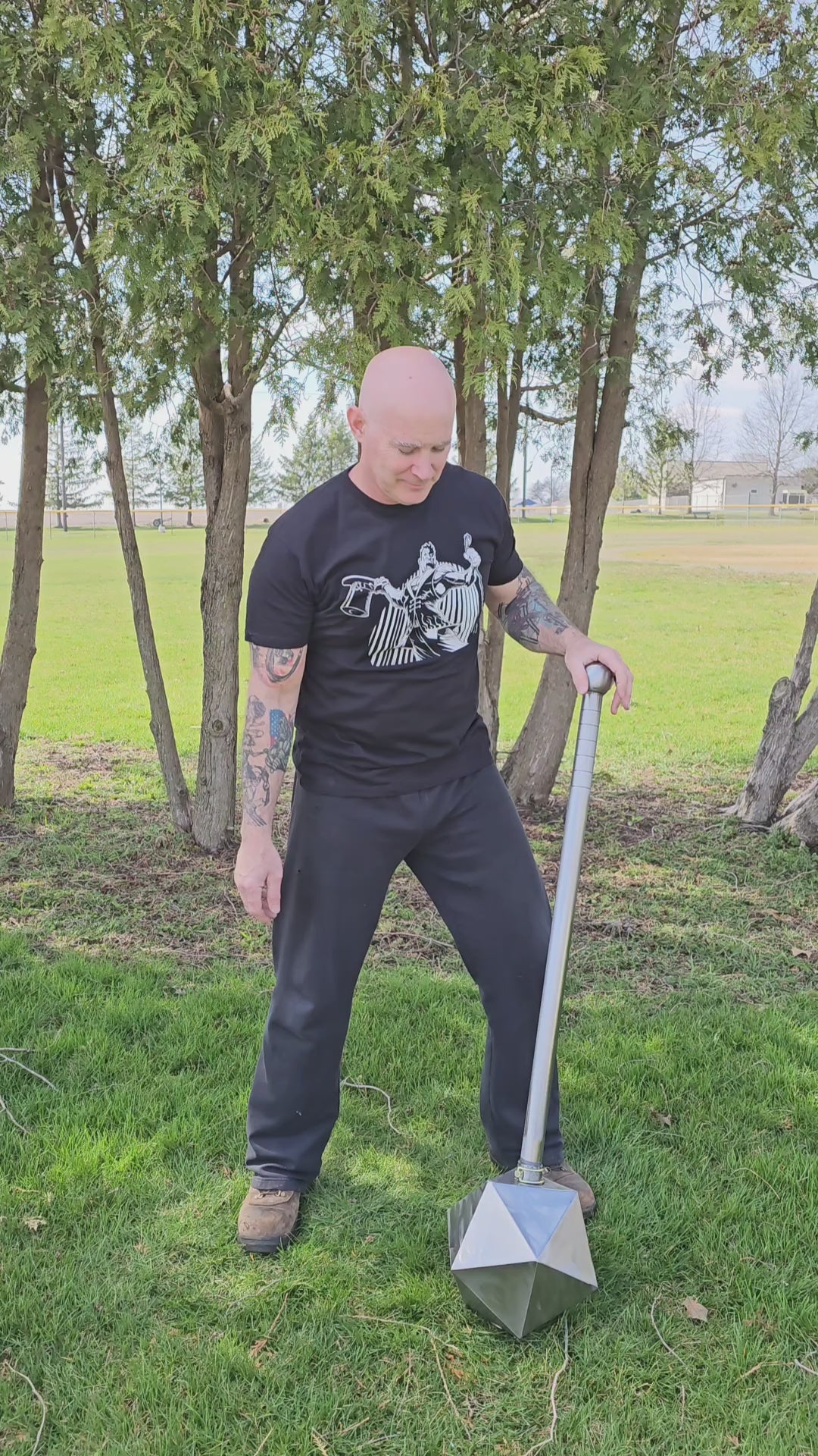 Majestic Metal Mace D20 10"