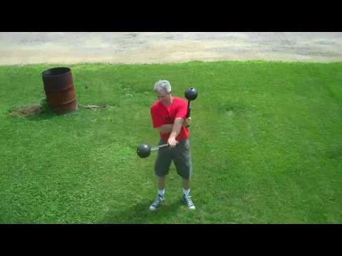 Thick Handle Grip Clubs Set