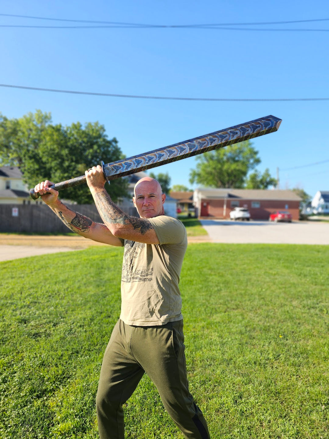 Barbarian Army Strength Sword