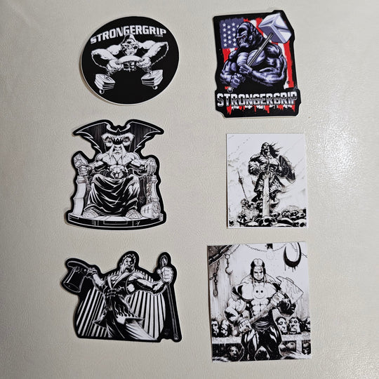 Ryan J Pitts Presents Sticker 6  Pack