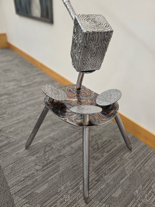 Metal Health Giant Hammer Giant Nail table Art