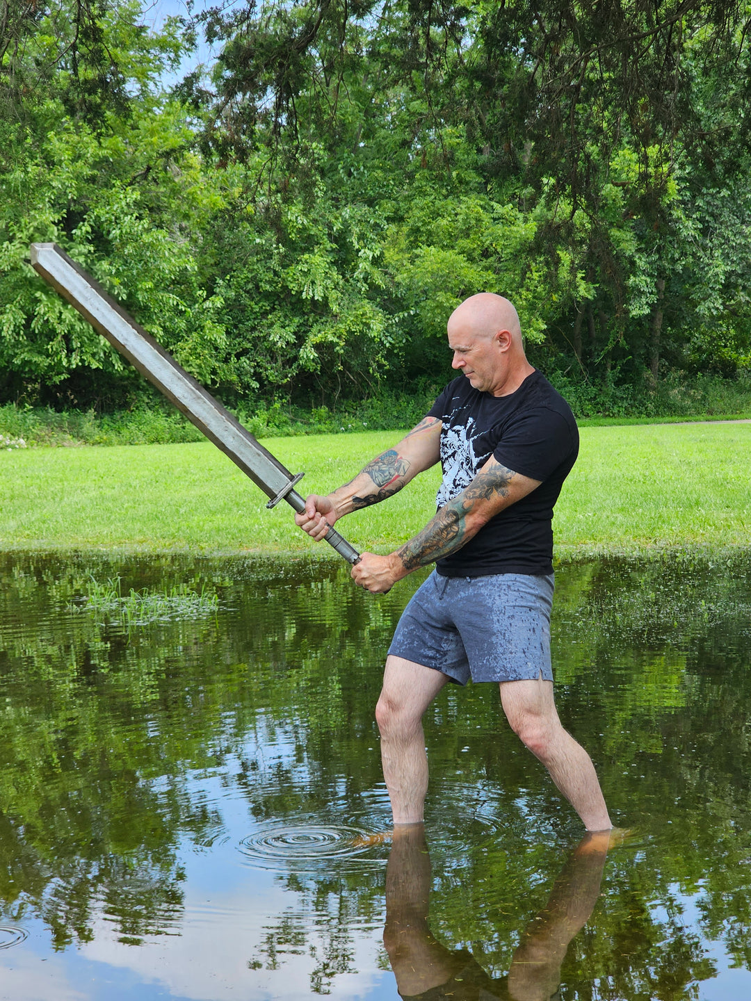 Barbarian Army Strength Sword