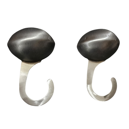 Burger Grips with Hooks 3.5"-pair