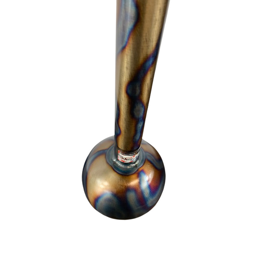 Stronger Grip - Majestic Mace with 6" Loadable Globe Flame Color Finish