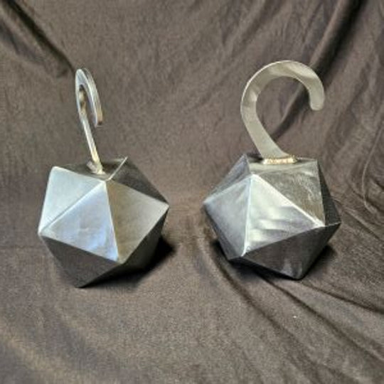 D20 4" Grips with hooks(pair)