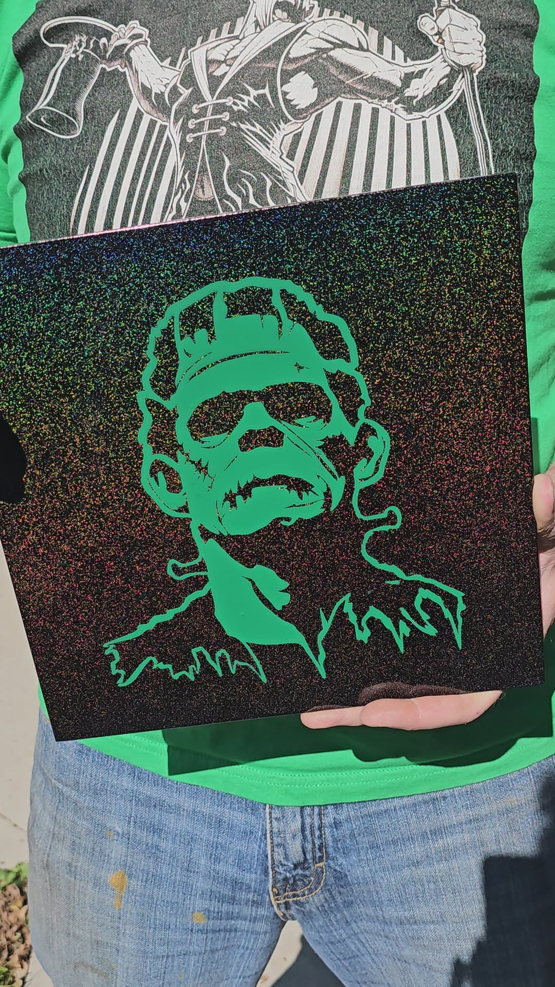 Limited Edition Horror Metal Art Panel (Special edition of 25)