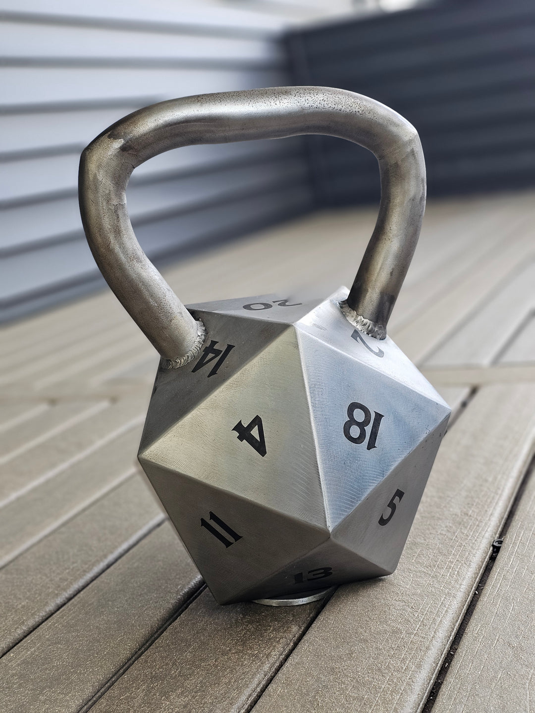 D20 Kettlebell One of a kind