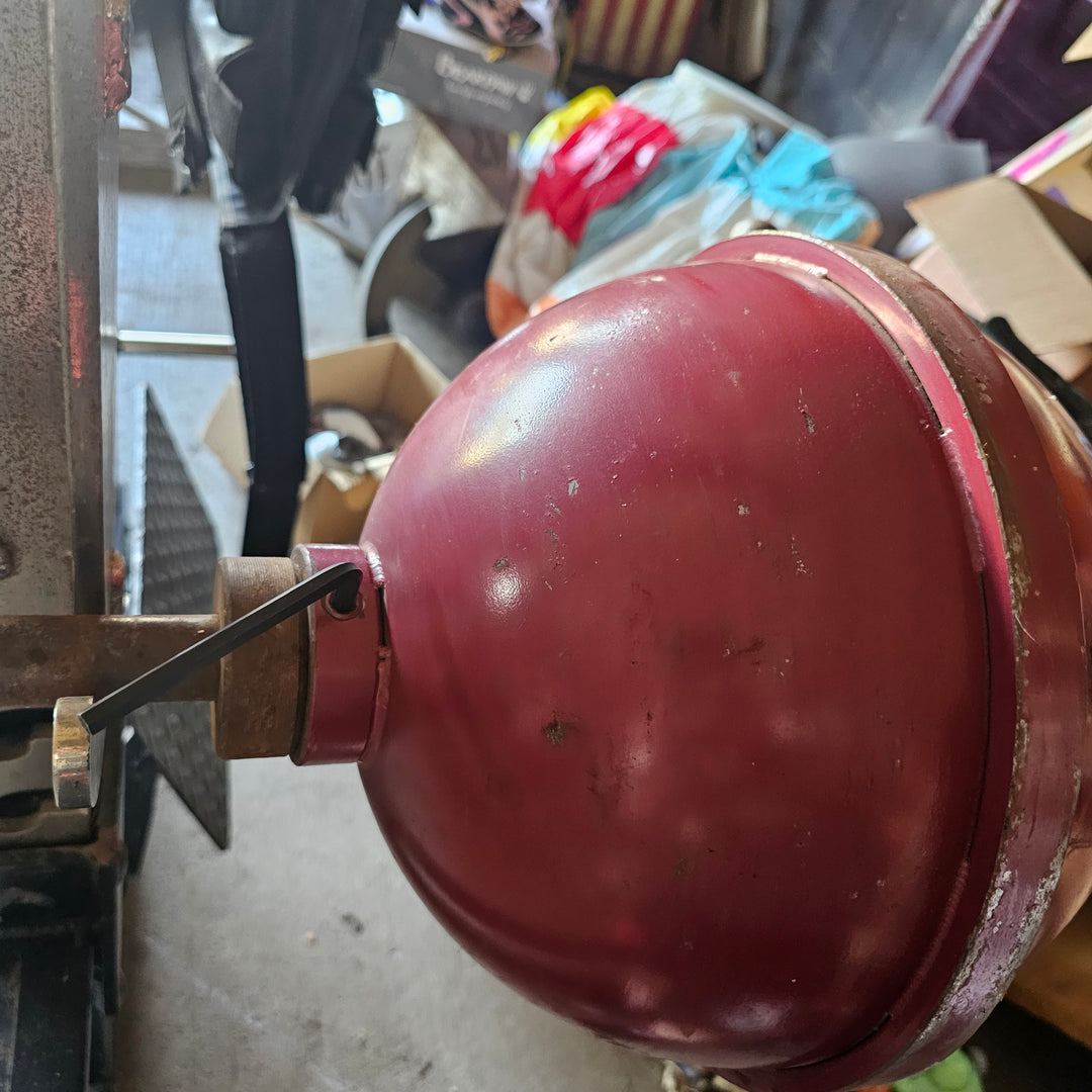 Vintage 12" Globe Barbell "plates"